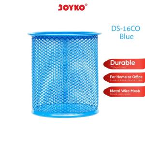 Desk Set / Pen Holder / Tempat Alat Tulis Jaring Jala Joyko DS-16 - DS-16CO Blue