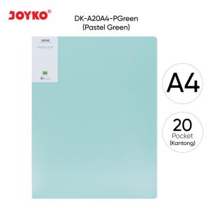 Document Keeper Clear Holder Map File Dokumen Folder Joyko DK Pastel - DK-A20A4 Green