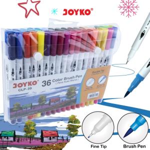 Color Brush Pen Pena Kuas Warna Joyko CLP-39 36 Warna Color