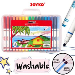 Color Pen Pulpen Pena Warna Joyko CLP-17 36 Warna Colors