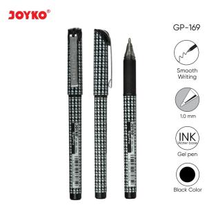 Gel Pen Pulpen Pena Jel Joyko GP-169 Sign Pro 1.0 mm - Black