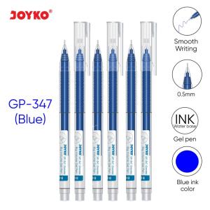 Gel Pen Pulpen Pena Joyko GP-347 Grandez 0.5 mm - Blue