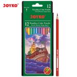 Joyko Pensil Warna Woodless Color Pencils Hexagonal Grip - 12Warna CP-103