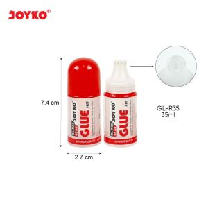 Liquid Glue Lem Kertas Cair Joyko GL-R35 ~ R125 - GL-R35 35ml