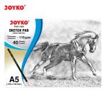 Joyko Sketch Pad Buku Gambar Sketsa 110 gsm 40 Sheets - PAD-1000