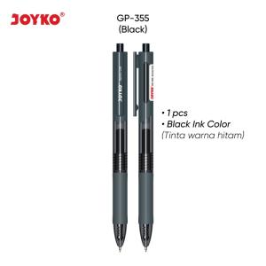 Gel Pen Pulpen Pena Joyko GP-355 Apola Gel 0.5 mm - Black