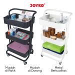 Rak 3 Susun Roda Troli Penyimpanan Rolling Storage Joyko CART-53