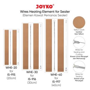 Elemen Kawat Pemanas Sealer Wire Heating Element for Sealer Joyko WHE