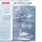 Buku Tulis Catatan Bergaris Ruled Notebook Joyko NB-728 - Icy Lake