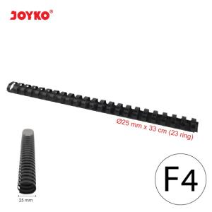 Joyko Binding Ring Plastic Comb Spiral Jilid Oval F4 1 Box 50 Pcs - RPC-23-25