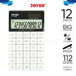 Calculator Kalkulator Joyko CC-48CO 12 Digits Check Correct - White