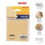 Memo Stick Sticky Note Kertas Memo Tempel Joyko MMS-33 Kraft Paper