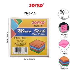 Memo Stick Sticky Note Kertas Memo Memo Tempel Joyko MMS-1A