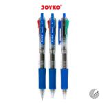 Ball Pen Pulpen Pena Joyko BP-283 Quaco 2 0.7 mm 4 Warna Colors