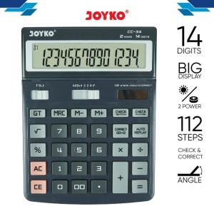 Calculator / Kalkulator Joyko CC-34 / 14 Digits / Check Correct