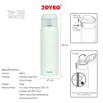 Tumbler Botol Minum Stainless Steel Joyko TB-152 ~ 153 - TB-152 White