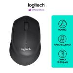 Logitech M331 Mouse Wireless Silent Click - Black