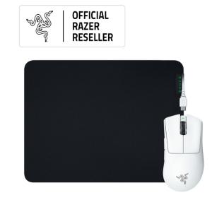 Razer Deathadder V3 Pro White + Razer Gigantus V2 Medium - Bundle