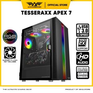 Casing PC Gaming Full Atx RGB Armaggeddon Tessaraxx Apex 7 E-ATX