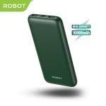 ROBOT PowerBank RT12 10000 mAh Dual Input Output Slim Original - Hijau