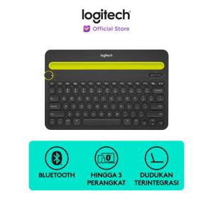 Logitech K480 Keyboard Wireless Bluetooth Multi-Device - Black