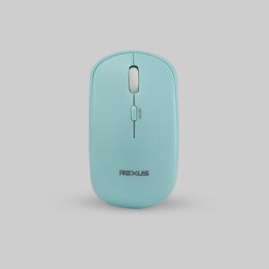 Rexus Mouse Wireless Bluetooth Office QB100 4D Silent Click - Mint