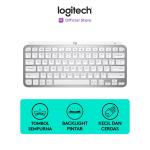 Logitech MX Keys Mini Keyboard Wireless Bluetooth Backlit Gray for Mac