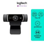 Logitech C922 Webcam Pro Streaming Full HD 1080p dengan Tripod