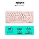 Logitech K380 Keyboard Wireless Bluetooth Multi-Device - Rose