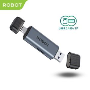 ROBOT Card Reader CR200 USB 3.0 Dual Interface USB-A & USB-C 5Gbps