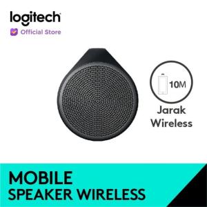 Logitech X100 Mobile Wireless Speaker - Black