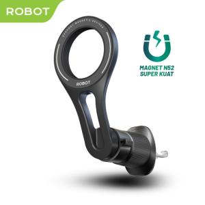 ROBOT Magsafe Car Holder RT-CH24 Magnet N52 Free Rotatable Original - Garansi 1 Tahun