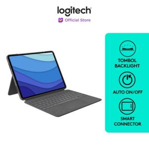 Logitech Combo Touch Keyboard Case Backlit Trackpad iPad Pro 12.9-inch