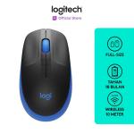 Logitech M190 Mouse Wireless Full Size - Blue