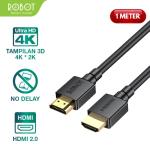 ROBOT Kabel HDMI 4K 3D HDTV LCD Projector 1m 1.5m 2m 3m 5m - 1M