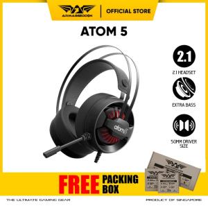 Armaggeddon 2.1 Headset Gaming Atom 5 [ 7 Colour Lightning ] - ATOM 5 ONLY