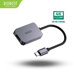 ROBOT HT100 Type-C to HDMI Adapter with 4K HDMI Alumunium Alloy