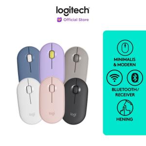 Logitech Pebble M350 Mouse Wireless Bluetooth Slim Silent