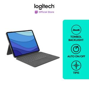 Logitech Combo Touch Keyboard Case Backlit Trackpad iPad Pro 11-inch