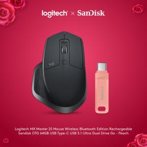 Logitech x SanDisk Exclusive MX Master 2S Mouse Wireless Bluetooth