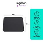 Logitech Mouse Pad Studio Series Alas Polos, Anti-Slip - Graphite