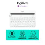 Logitech K480 Keyboard Wireless Bluetooth Multi-Device - White