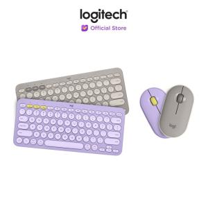 Logitech K380 Keyboard + M350 Pebble Mouse Wireless Bluetooth