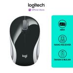 Logitech M187 Mouse Wireless Mini Portable - Black