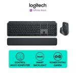 Logitech MX Keys S Combo - MX Keys S + MX Master 3S dengan Palm Rest