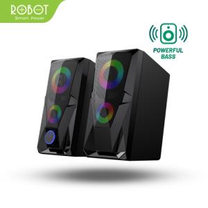 ROBOT Speaker Aktif Stereo Gaming 3.5mm Garansi Resmi 1 Tahun RS200