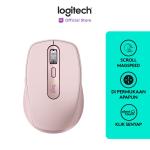 Logitech MX Anywhere 3S Mouse Wireless Bluetooth Silent Rechargeable - Rose