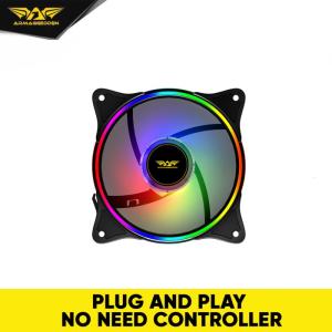 Armaggeddon Neuron Chroma Core Ring II RGB Gaming PC Cooler Fan - 1 pc