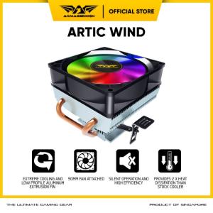 Armaggeddon Artic Wind LED CPU Air Cooler 2 Direct Contact Heatpipes