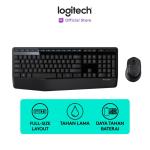 Logitech MK345 Combo Keyboard dan Mouse Wireless Full Size Nyaman